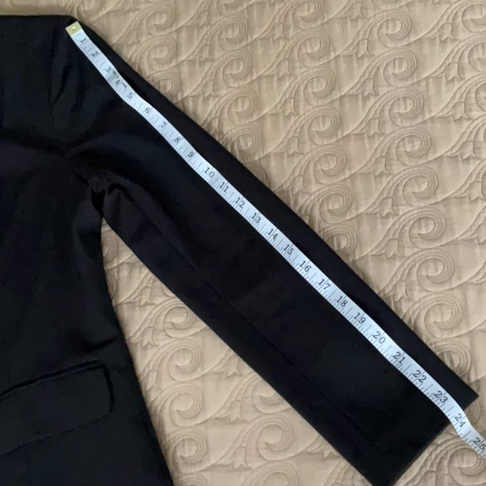 Women's Utc57 Classic Long Blazer / Black / Size 2 - Picture 15 of 16